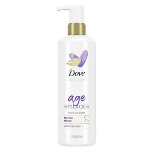 Love Dove Body Cleanser 17.5 Fl oz Age Embrace with Peptides Pure Glycerin